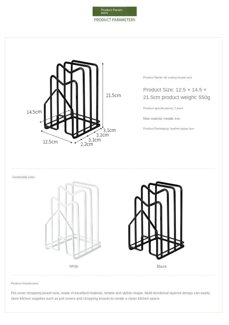 Rack Shelf Stand Multi Layer Space Saving Rustproof