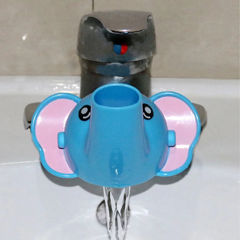 Lovely Cartoon Faucet Extender Kids Hand Washing In