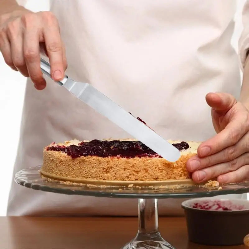 Stainless Steel Baking & Pastry Cream Spatula Cake