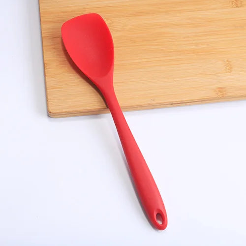 1pcs Silicone Utensils Non-Stick Kitchenware Cooking Bbq Spoon