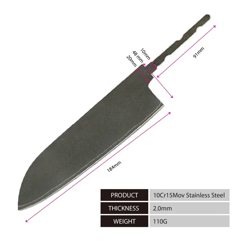Amber Knife High Quality Blade Japanese Damascus Steel