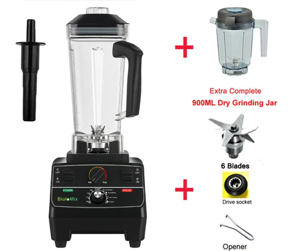 Biolomix Bpa 2l Jar 2200w Professional Smart Timer