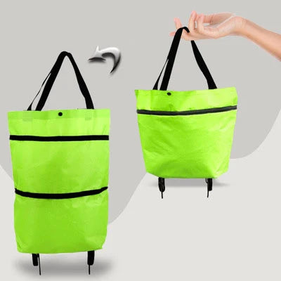 Folding Reusable Shopping Bags Small Pull Cart Buy