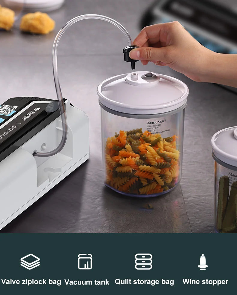Magic Seal Ms175 Electric Vacuum Food Sealer Wet