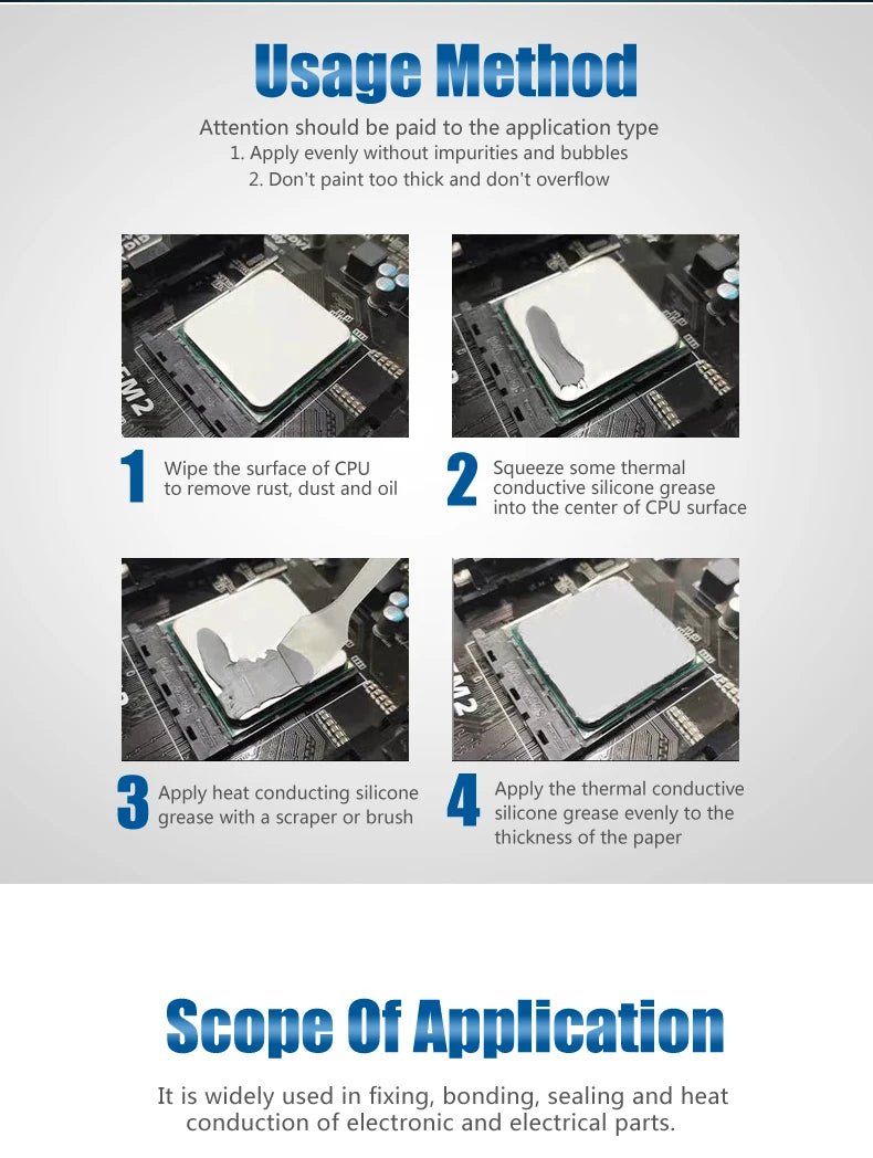 12w/Mk Maxtor Thermal Paste Grease Amd Intel Processor