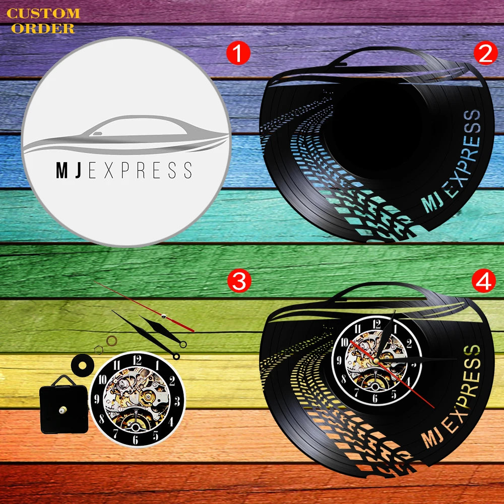 Is Heart Of Vinyl Record Wall Clock Cooking