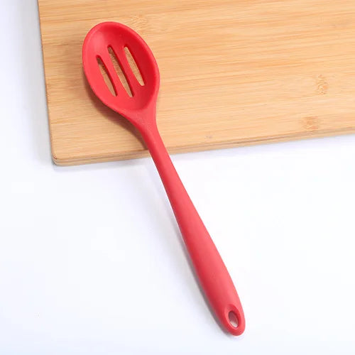 1pcs Silicone Utensils Non-Stick Kitchenware Cooking Bbq Spoon