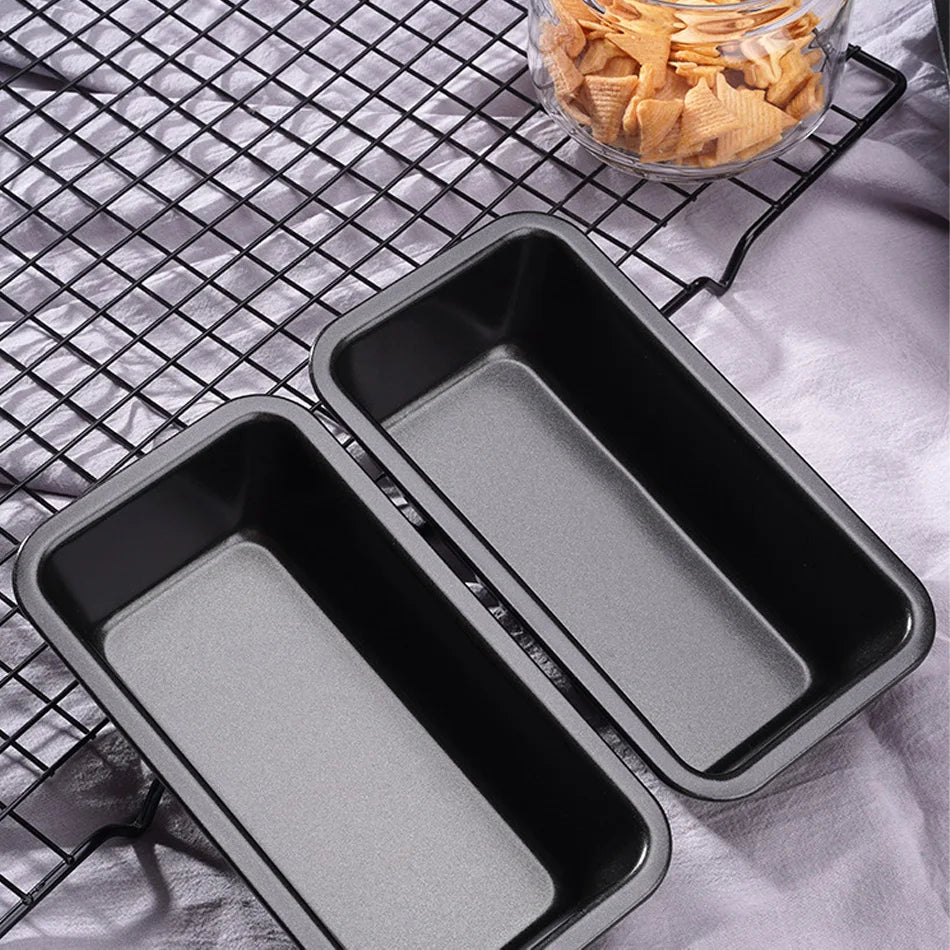 4/6pcs Mini Bread Mold Carbon Steel Nonstick Cake