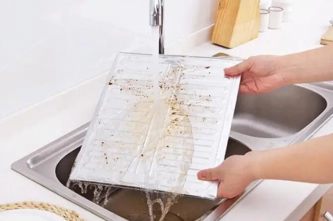 Aluminum Foil Oil Splash Guard Splashing Splatter Screen