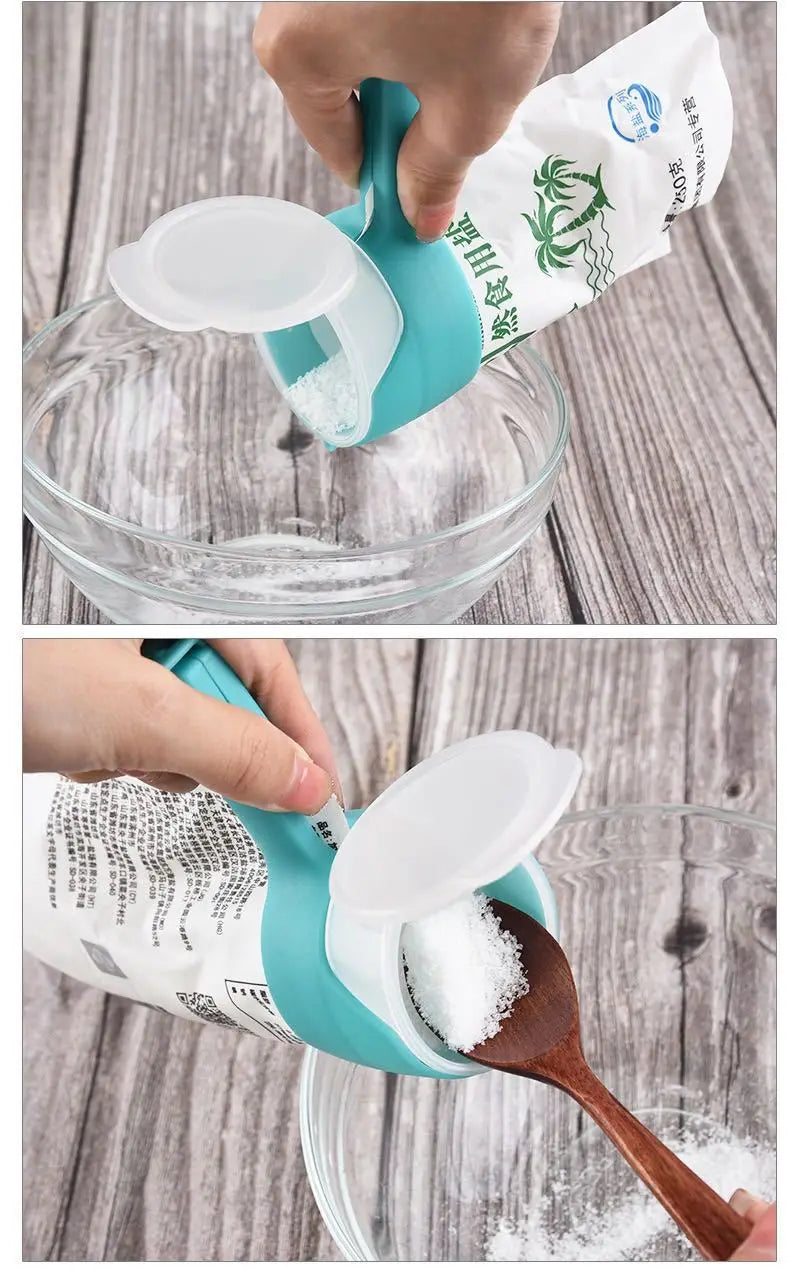 Food Storage Bag Sealing Clips Plastic Cap Sealer