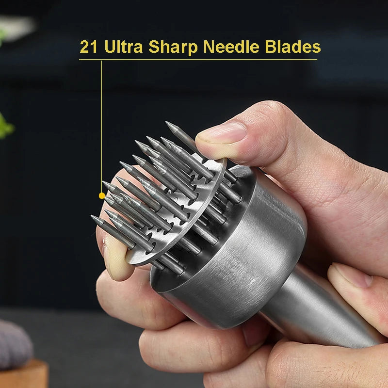 304 Stainless Steel Meat Tenderizer Durable 21 Ultra