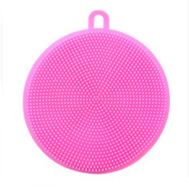 Silicone Cleaning Brush Dishwasher Sponges Dish Washing Sponge