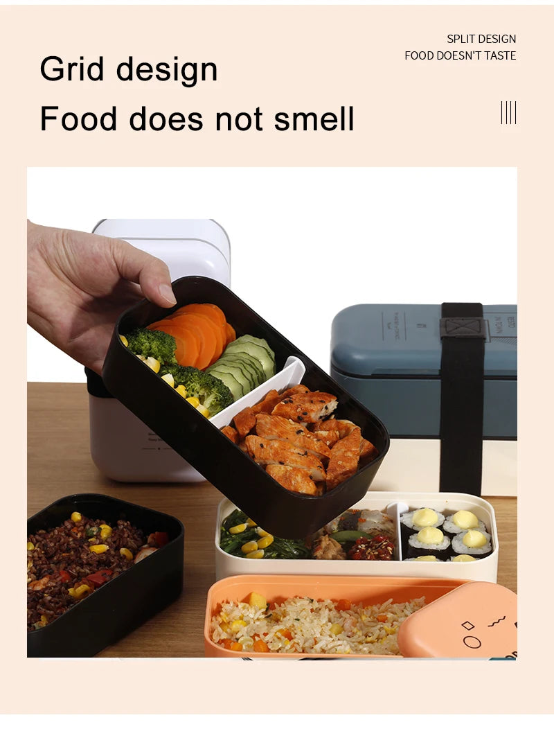 Lunch Box Eco Friendly Food Container Bento Microwave