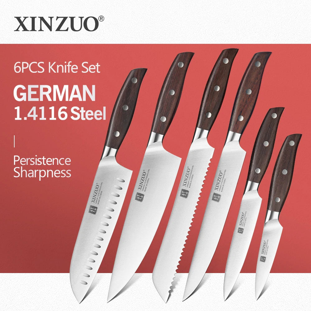 Xinzuo Knife Utility Cleaver Chef Bread Fruit Santoku