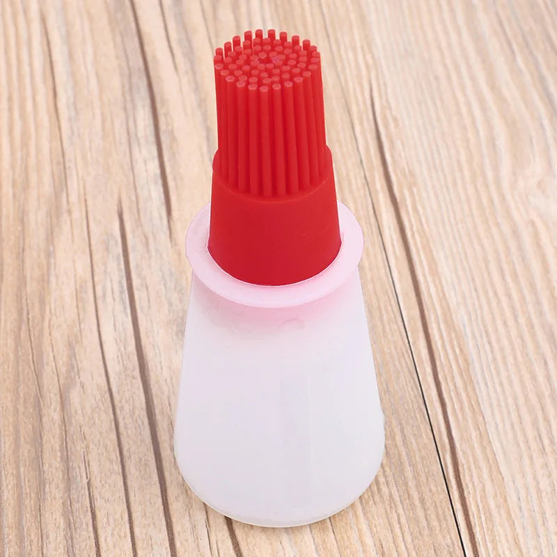 High Temperature Resistant Silicone Bottle Brush Bbq Brush