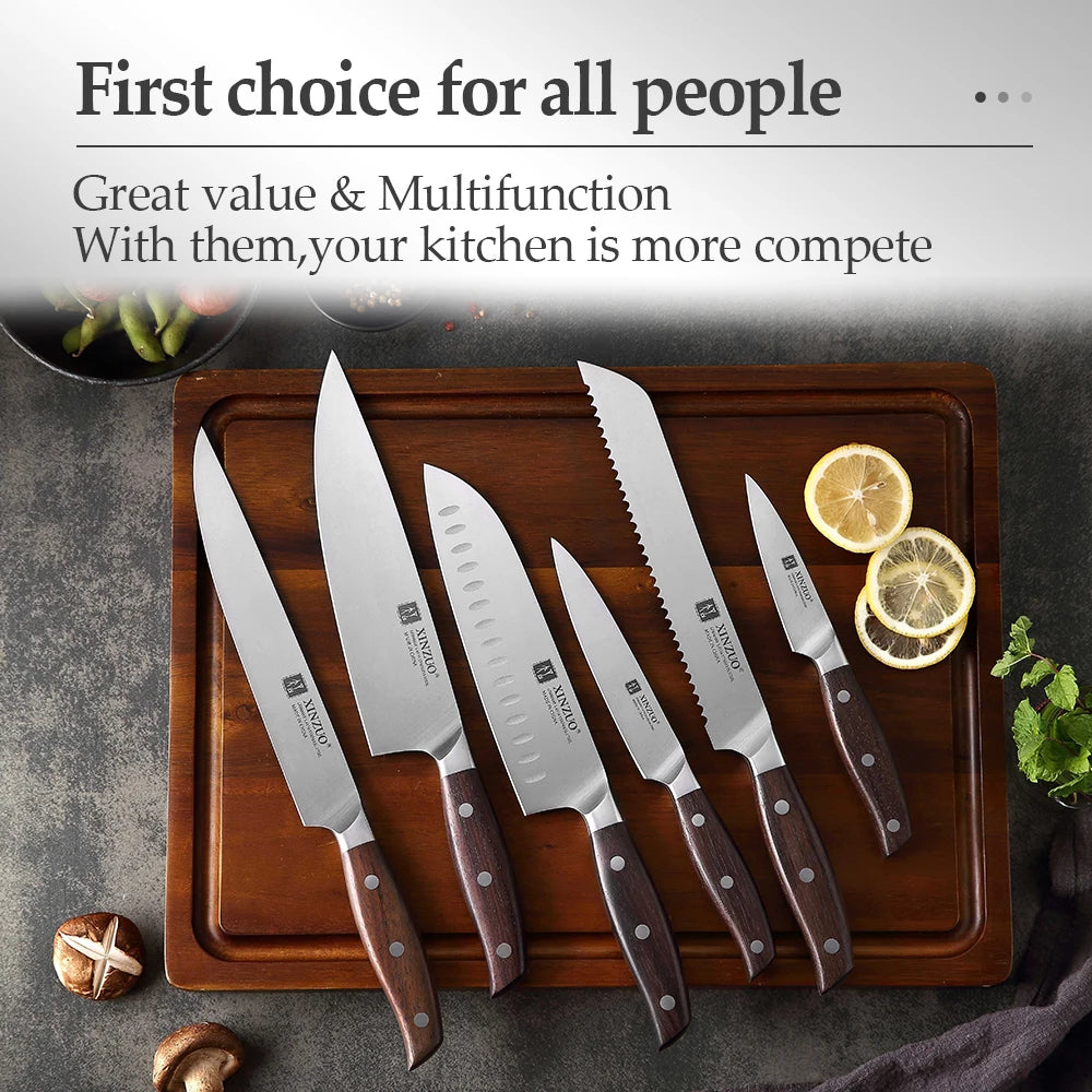 Xinzuo Knife Utility Cleaver Chef Bread Fruit Santoku