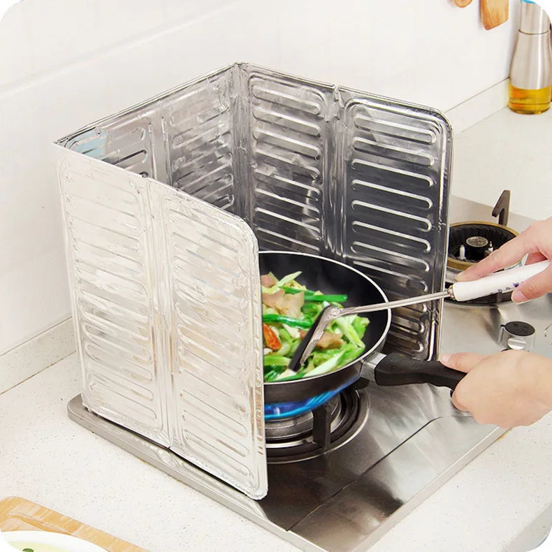 Aluminum Foil Oil Splash Guard Splashing Splatter Screen