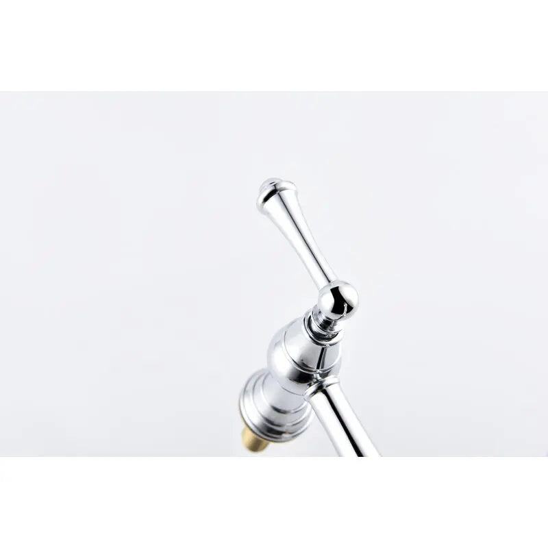 Basin Faucet Cold Faucet Brass Double-Handle Swivel Sink
