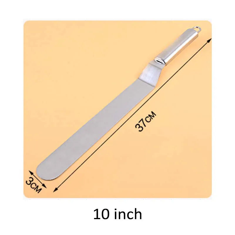 Stainless Steel Baking & Pastry Cream Spatula Cake