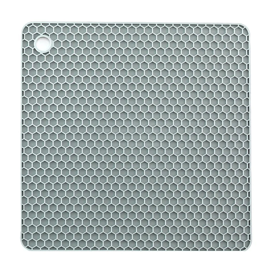 18cm Honeycomb Silicone Mat Drink Cup Coasters Heat