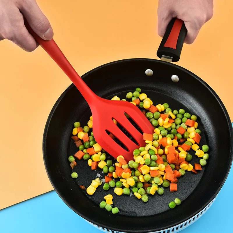 Silicone Turner Spatula Fried Shovel Egg Fish Frying