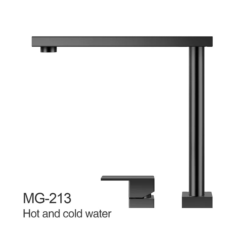 Asras Sink Faucet 304 Stainless Steel Lifting Faucet