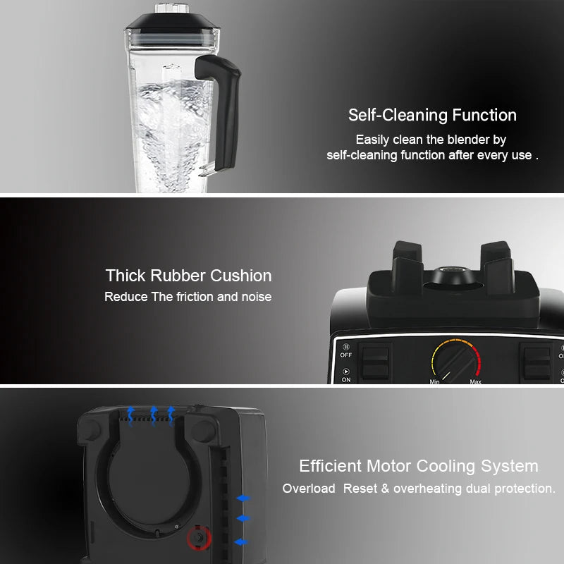 Biolomix Bpa 2l Jar 2200w Professional Smart Timer