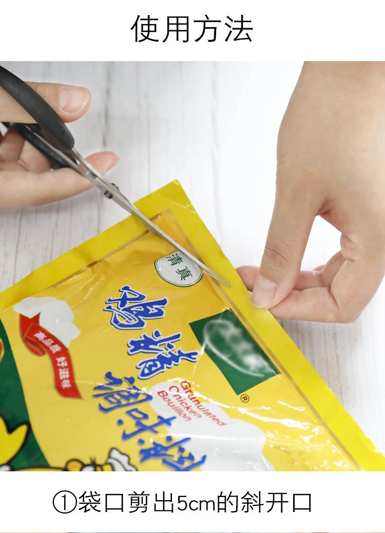 Food Storage Bag Sealing Clips Plastic Cap Sealer