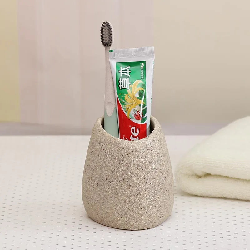 Resin Bathroom Emulsion Bottle High-Grade Wash Gargle Cup