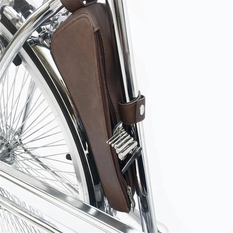 Retro Bicycle Custom Frame Bag Upper Tube Storage