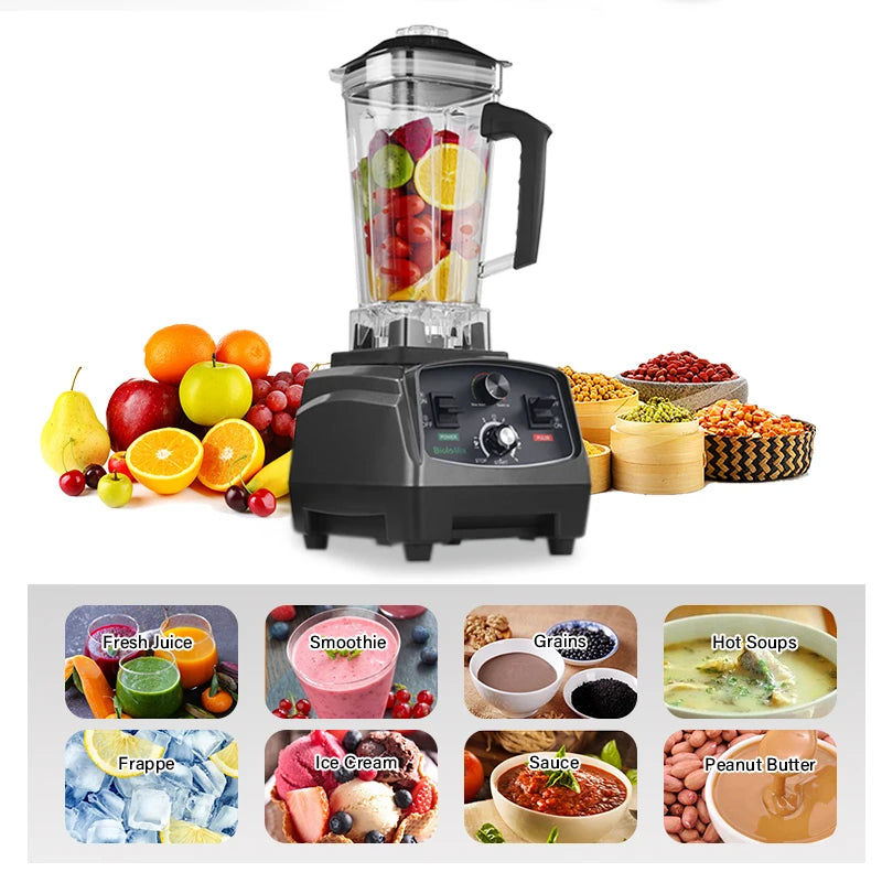Biolomix Bpa 2200w Commercial Grade Timer Blender Mixer