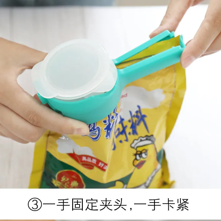 Food Storage Bag Sealing Clips Plastic Cap Sealer