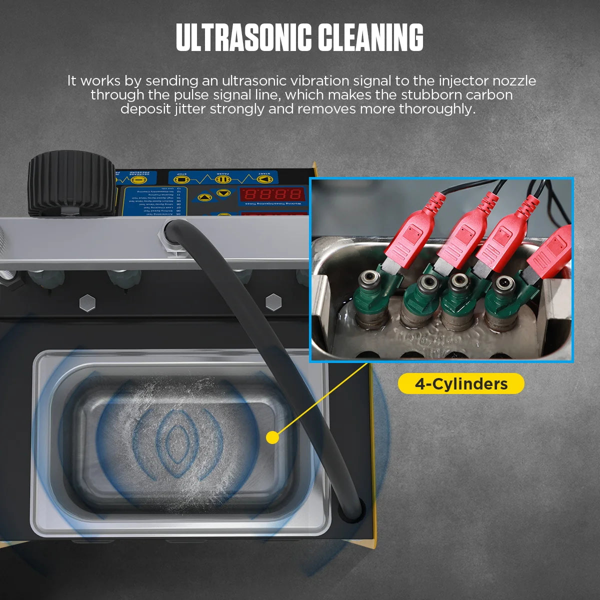 Autool Ct150 Car Fuel Injector Cleaner Tester Cylinders