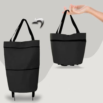 Folding Reusable Shopping Bags Small Pull Cart Buy
