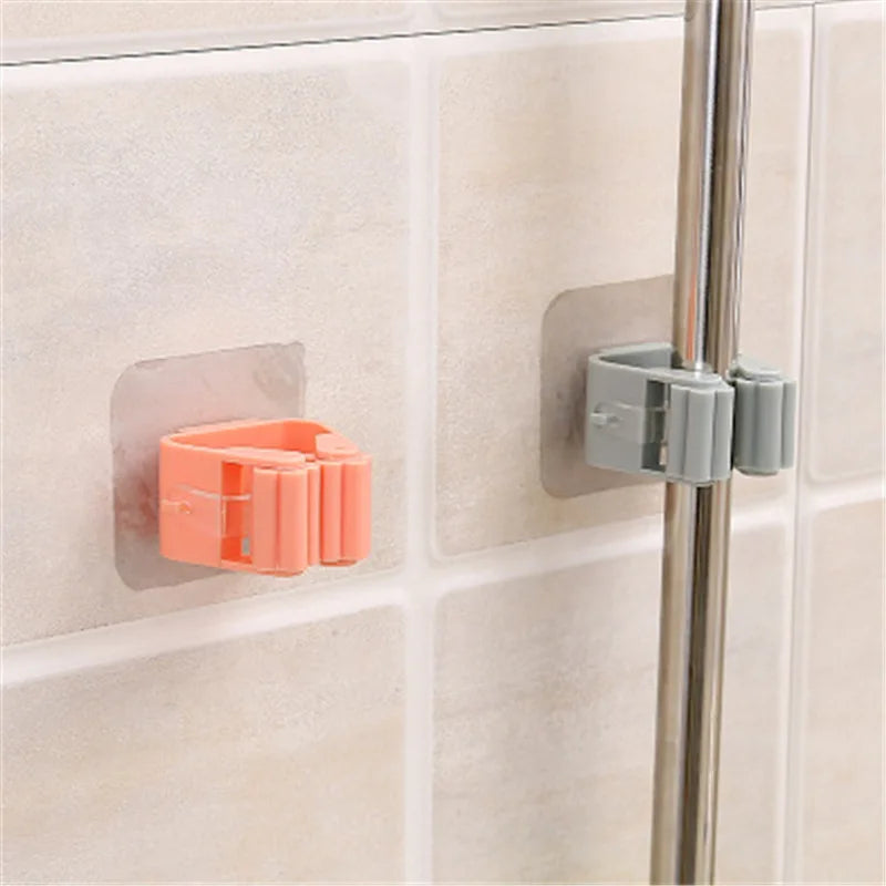Mop Rack Wall Mounted Mop Holder Broom Holder