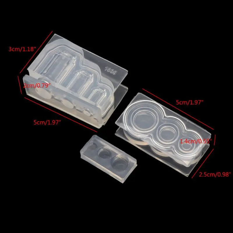 Handmade 3d Mini Jam Bottle Water Jar Pendant