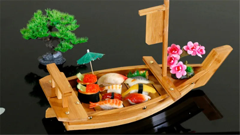 Big 40cm To 90cm Japanese Cuisine Sushi Boats