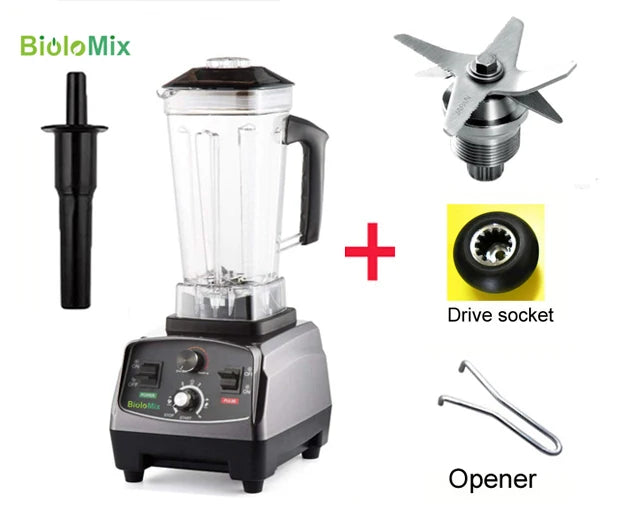 Biolomix Bpa 2200w Commercial Grade Timer Blender Mixer