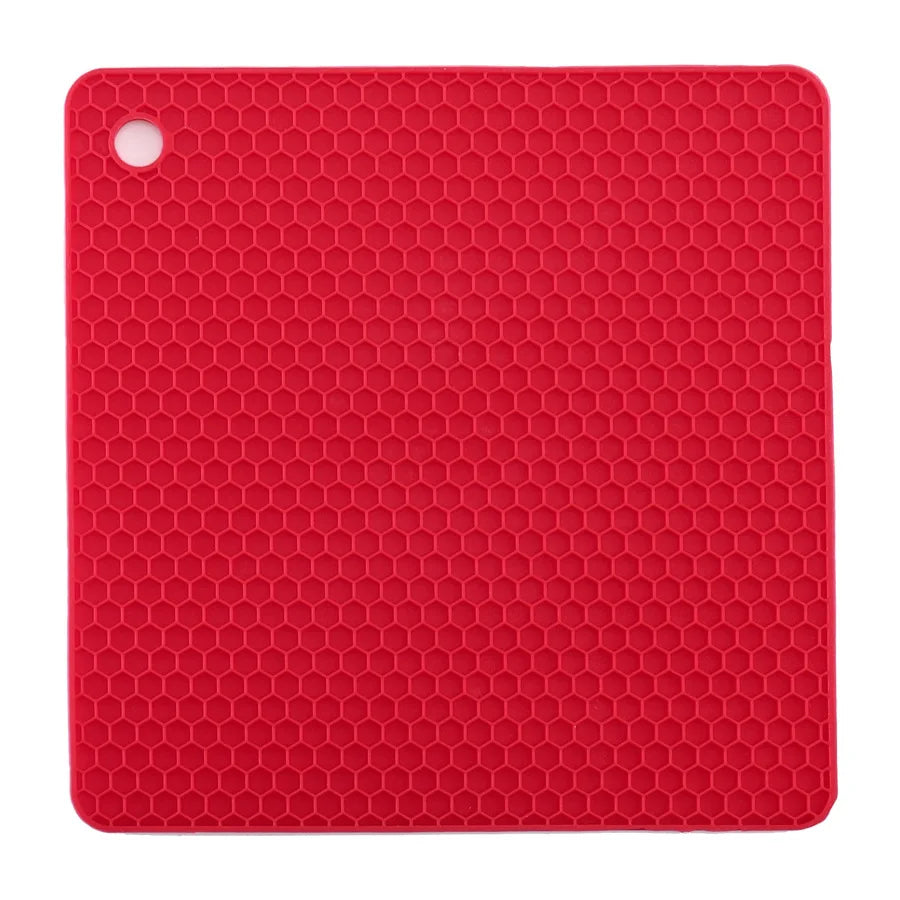 18cm Honeycomb Silicone Mat Drink Cup Coasters Heat