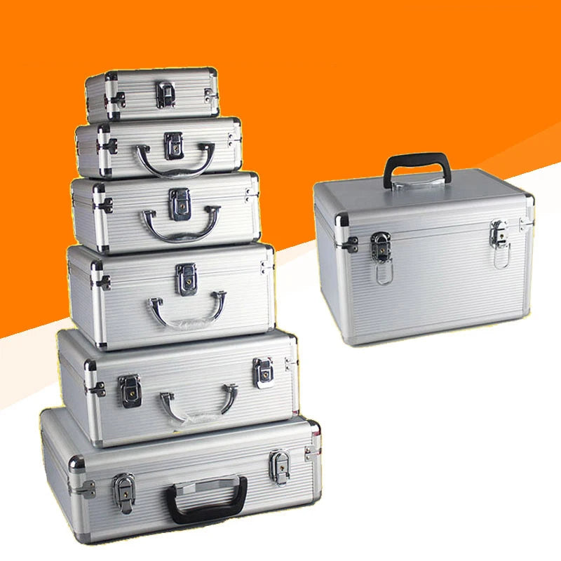 Toolbox Aluminum Alloy Suitcase Instrument Box Equipment File