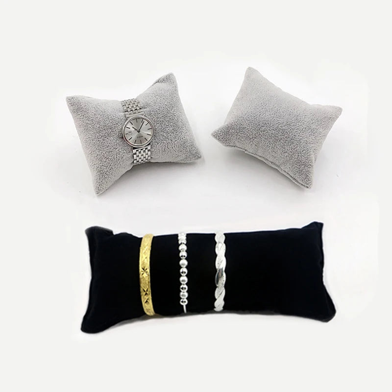 Durable Velvet Pearl Bracelet Watch Display Pillows Case