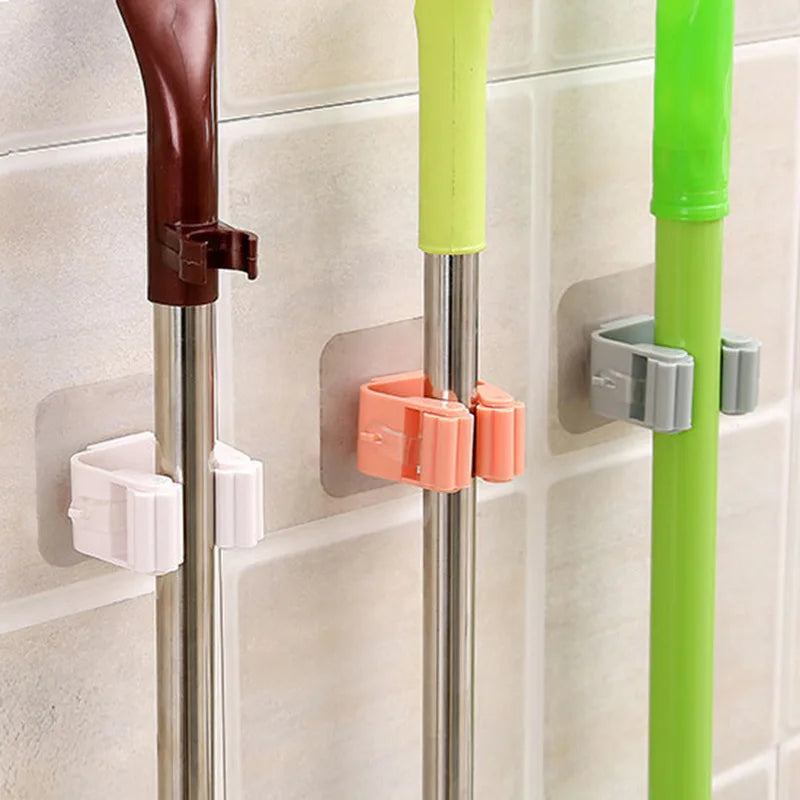 Mop Rack Wall Mounted Mop Holder Broom Holder