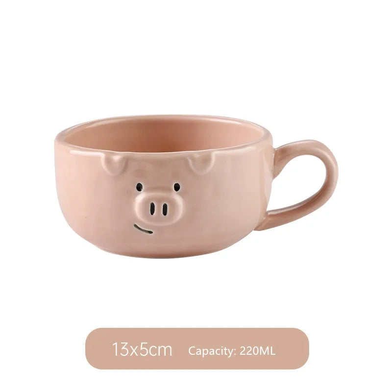 Cute Dish Ceramic Japanese Cartoon Tableware Creative Personality