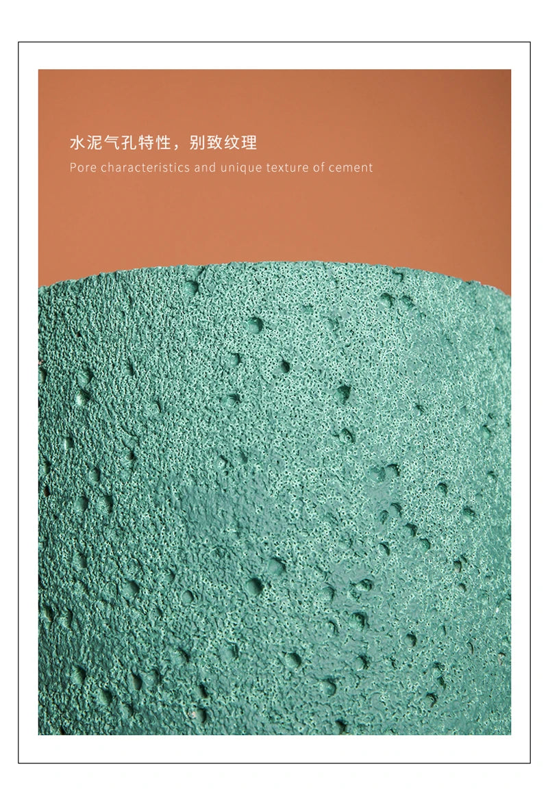 Cement Flowerpot Silicone Mold Nordic Style Simple Creative