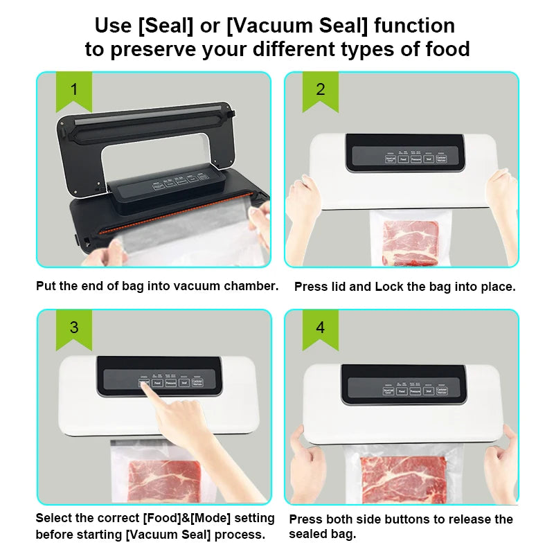 Biolomix Vacuum Sealer Automatic Food Saver Machine Food