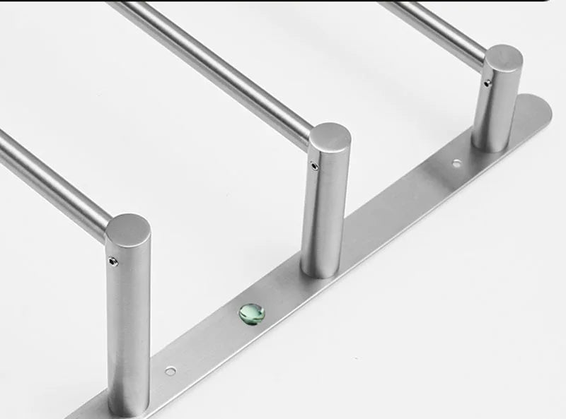 Chrome Bathroom Towel Rack 304 Stainless Steel Towel