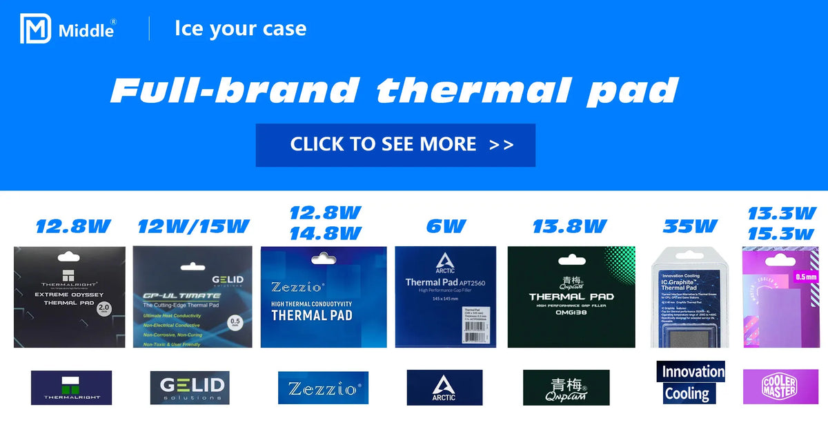 Gelid Gp-Ultimate 15w/Mk Thermal Pad Cpu/Gpu Graphics Motherboard
