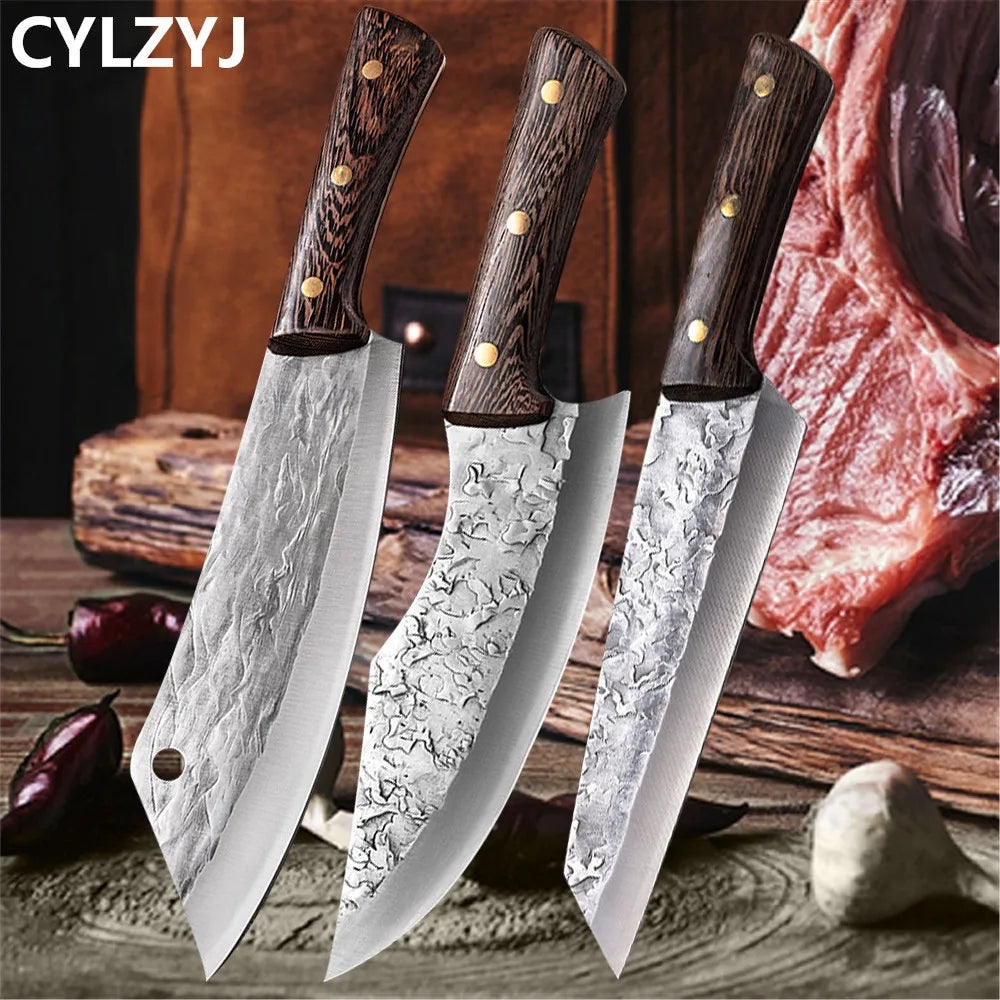Forged Boning Knife Butcher Knife Stainless Steel Meat