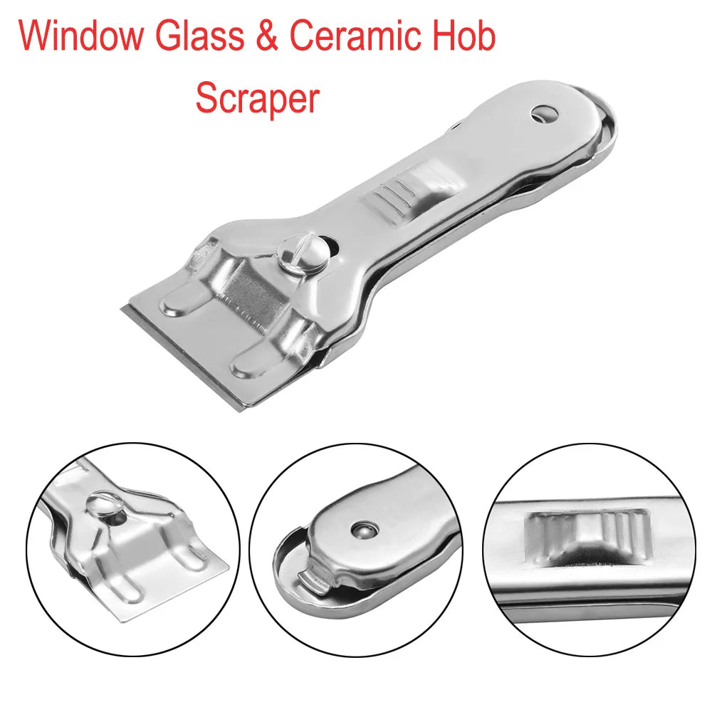 Metal Scraper Cleaner Remove Food Residuals Scraper Cleaner