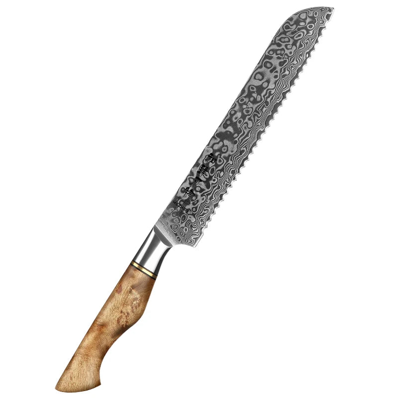 Hezhen Knife 1-7pc Damascus Steel Knives Chef Knife